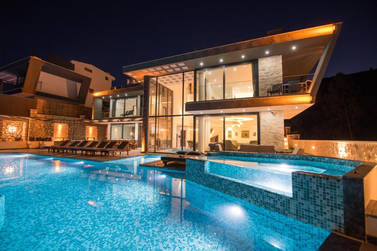 Villa Unlimited 2 Luxury 6 Bedroom Villa Kas Bagian luar foto