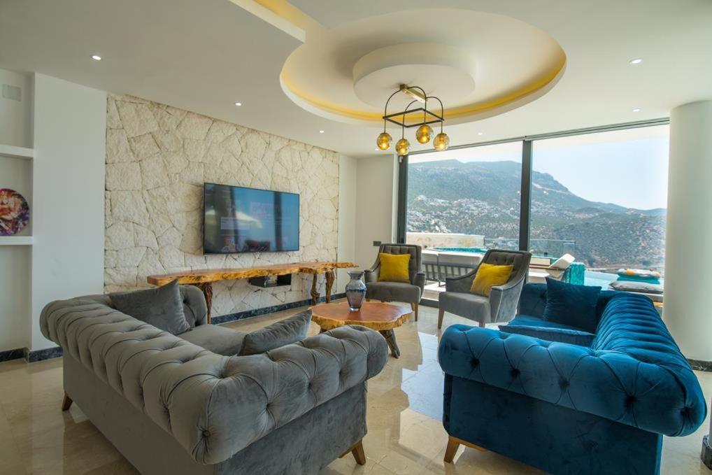 Villa Unlimited 2 Luxury 6 Bedroom Villa Kas Bagian luar foto